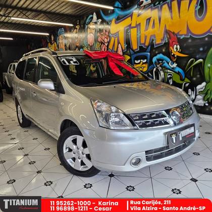 NISSAN GRAND LIVINA 1.8 SL 16V FLEX 4P AUTOMÁTICO